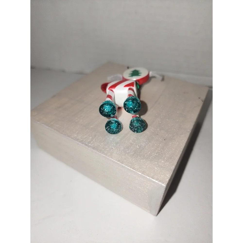 Hallmark Keepsake‎ Christmas Tree Ornament Peppermint Pup 2007 club members